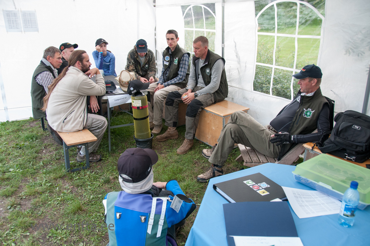 Estonian national team meeting.